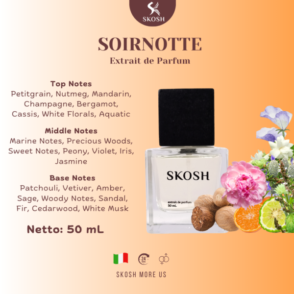Soirnotte SKOSH Extrait de Parfum - Perfume Tahan Lama Unisex